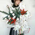 Factory Paper Yiwu Factory Wholesale Korean 100% Waterproof Matte Flower Bouquet Wrapping Paper