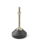 7093 hole m8 factory price foot mount 60c base plate part adjustable table leg 80 length for aluminum extrusion profile