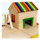 Art Wooden Sticks Stick Wooden Stick Quality Reliable Reusable Art And Craft Wooden Ice Cream Sticks Popsicle Stick