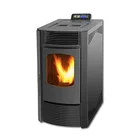 Mini indoor using wood pellet fireplace stove