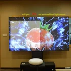 Black alr projection screen custom 100inch 16:9 UST crystal projector screen