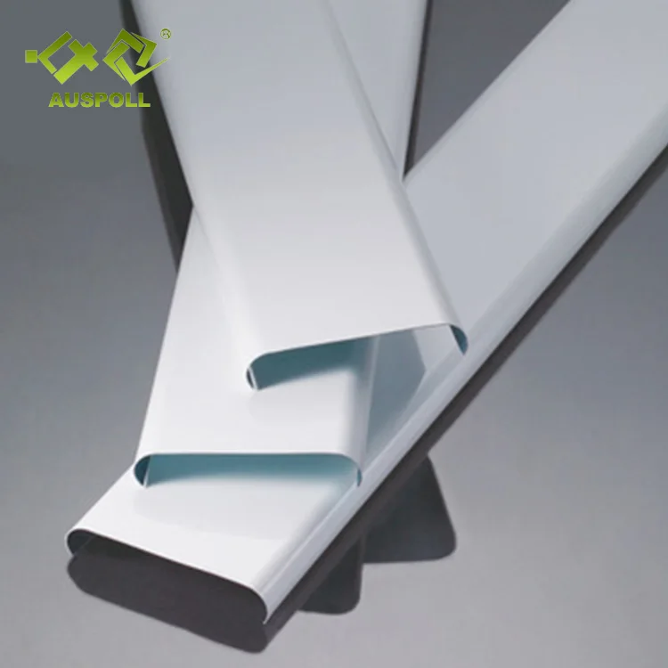 Flexible Operation Aluminum U-shaped Ceilings U Type Profile Strip Suspended Ceiling for Interior Decoration