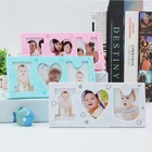 Sthree Pcs Love ABS Eco Friendly Combination Triple Heart Shaped Photo Frame