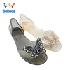 Lady PVC Transparent Shoes Slip On Jelly Sandals For Women
