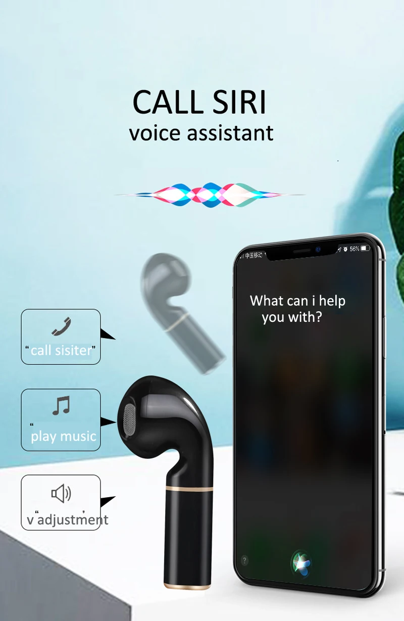 Wireless Charger I300 TWS Wireless Charge Pop-Up Touch 5.0 Headphones Headset - ANKUX.COM