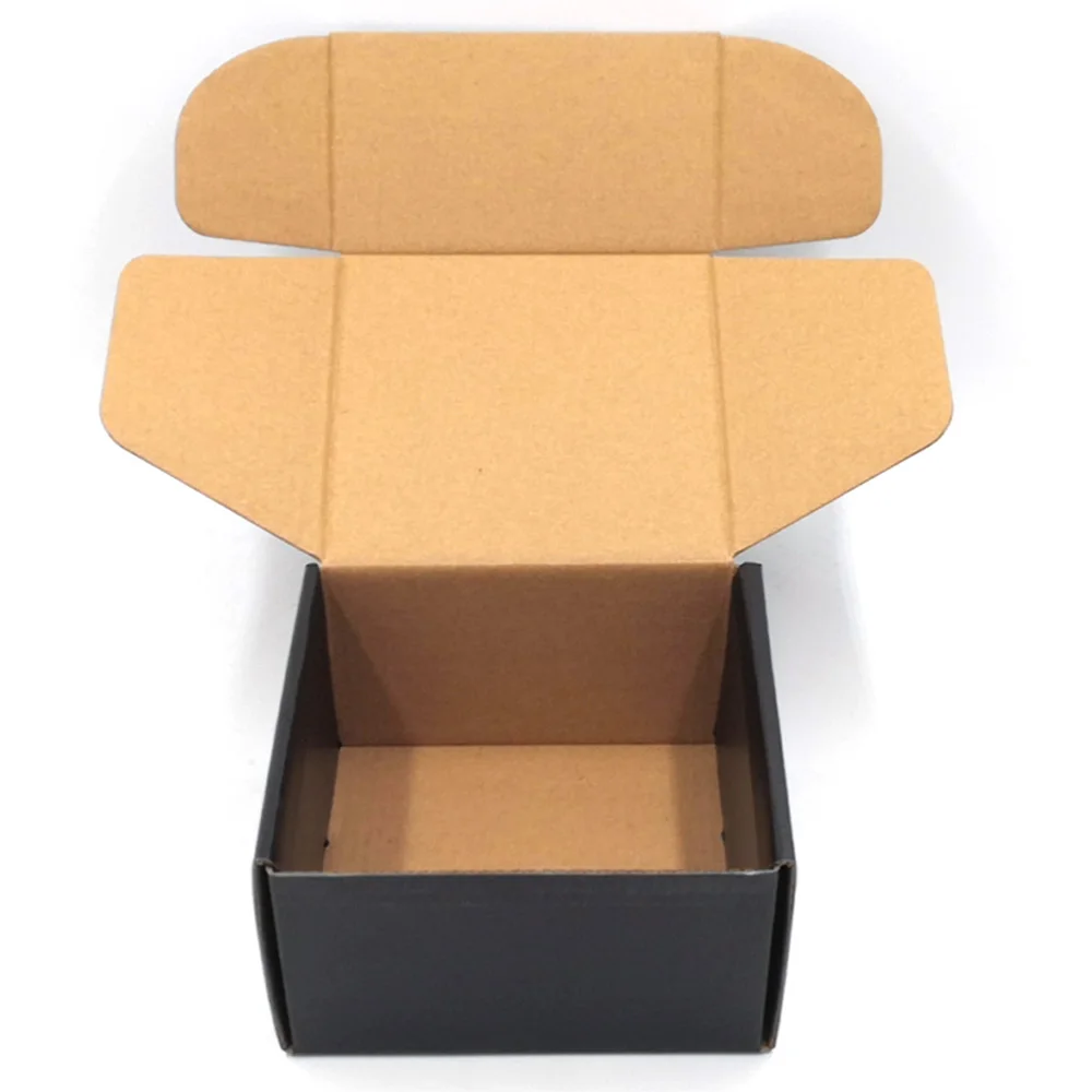 custom black color cardboard printing matt paper packaging gift