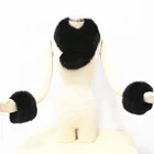New Hot Warmer real fox fur collar trim cuffs for women