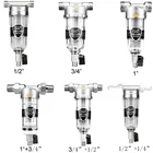 1/2 Inch Stainless Steel Reusable Spin-Down Filter System Whole House Sediment Faucet Tap Water Pre-Filter
