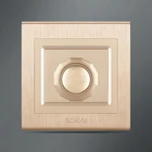 Luxury 15 years factory brushed golden or customized color touch switch touch on-off touch connection