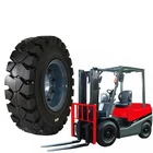 Made in china good quality solid forklift tire 6.50-10 for sale