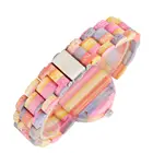 Watches Women Wooden Watches Women Cheap Colorful Wooden Watches Bamboo Women Lady Custom Logo