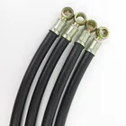 braided 1/4 inch 6mm sae J30r6 extrude rubber fuel oil hose
