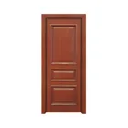 China wood room door design oak solid wood door