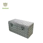 36" Power Coated Aluminum Waterpoof Checkplate Ute box Trailer Tool Box