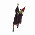 36 inch Halloween flying witch decoration with chain