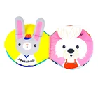 Washable baby learning toys soft fabric cloth book with animal patterns for babies