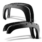 Customized pickup mud flaps car PVC mudguards Universal Black Fender Flares Arch Wheel Eyebrow Protector mudguards