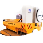 Factory direct sale 360 degree motorized turntable heavy duty turntable rails transfer carts