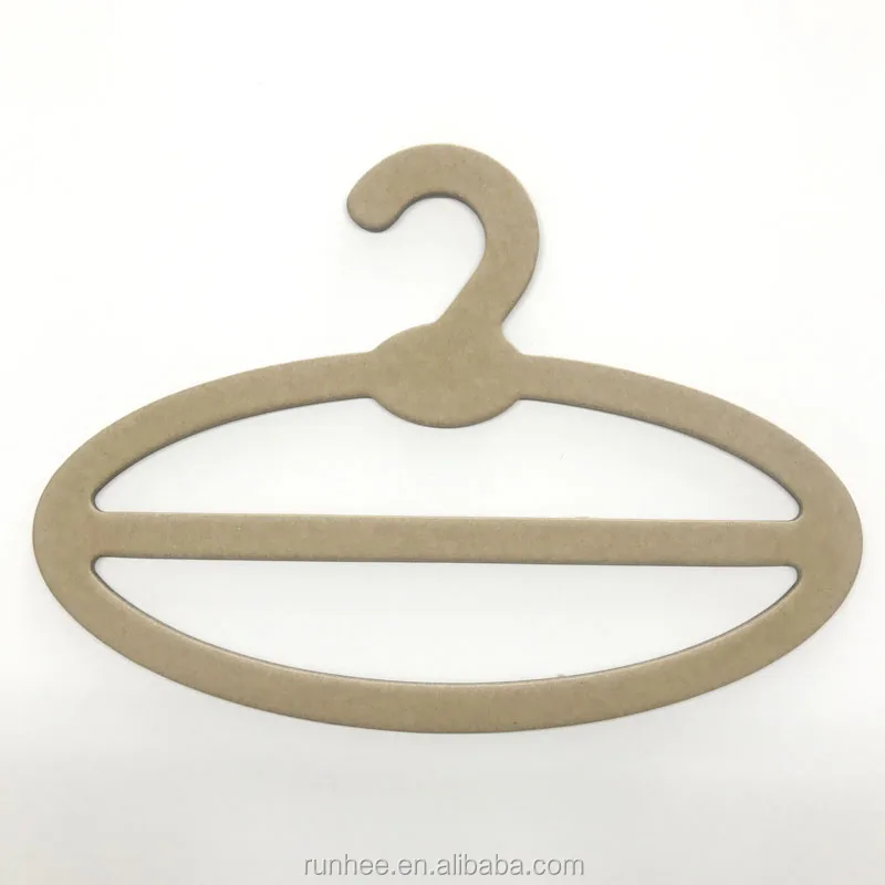 Biodegradable 3mm Thickness Cardboard Hanger Customizable Size For Retail Display