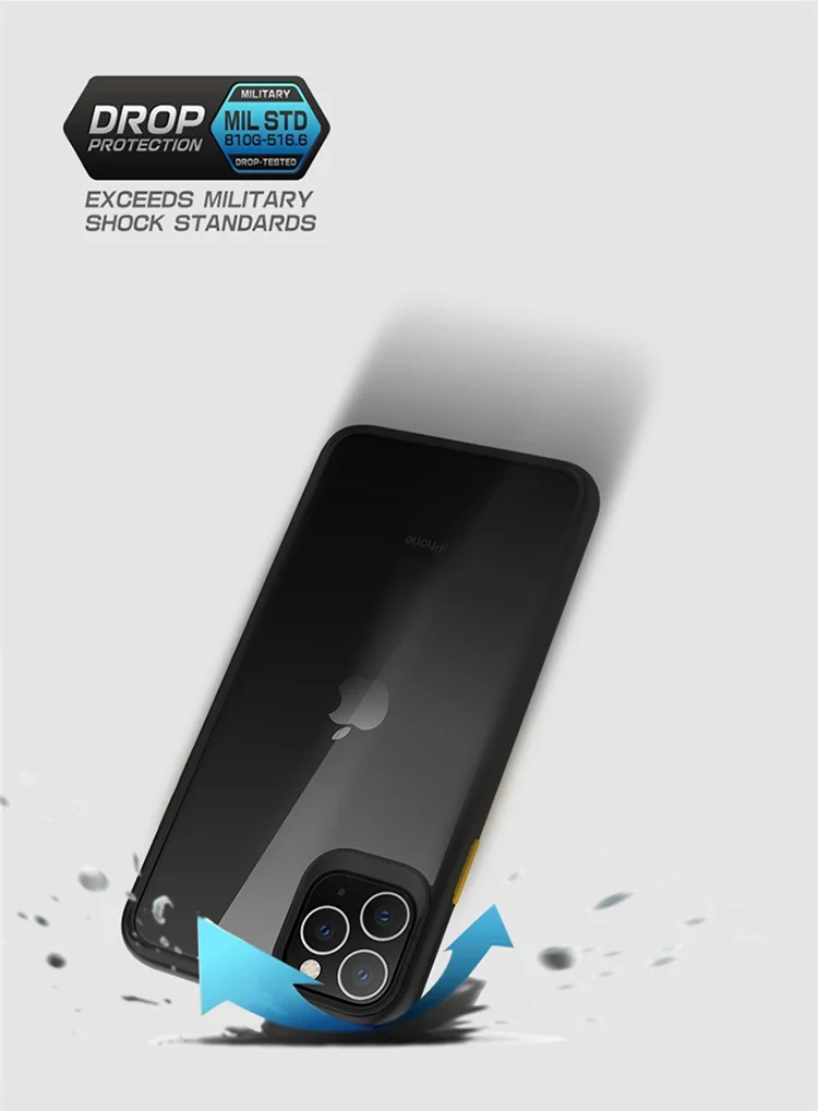 Ultra thin cover for iPhone 11 Max transparent clear PC TPU phone case for iPhone 11 pro max