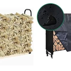 Firewood Rack Protector Waterproof Fabric Cover For Firewood Log Holder