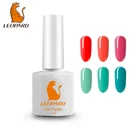 Logo Customization Nail Uv Polish Leopard Quick-drying Clear High Quality Base Coat Gel Colors 15ml For Sale