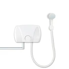 Free shipping 3000W hot shower bathroom instant electric shower water heater with plastic shower head sets