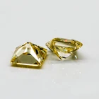 3A grade gems 8*10mm 9*11mm loose cz stone Asscher cut cubic zirconia stones