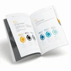 Cheap Printing Flyers Brochures C1s C2s Board Offset Printing Brochure Book