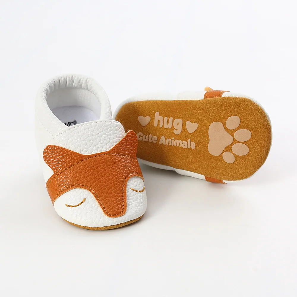 Cute animal Sip-on anti-slip newborn baby shoes prewalker baby shoes manufacture