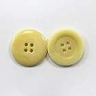 Custom dyeing nut real 16L brown natural corozo buttons