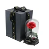 Hot Selling Products Preserved Rose in Glass Dome