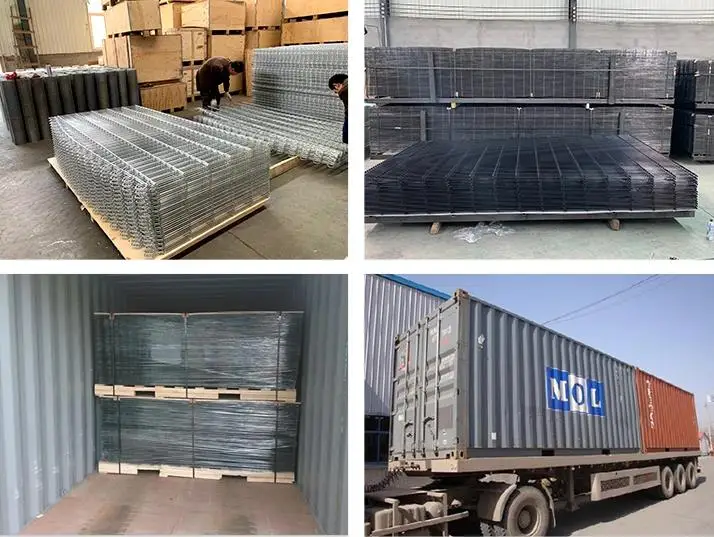 Double wire mesh fence/Pvc coated twin wire 868 fence panel/welded wire mesh fence 6