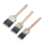 angled paint brush,brush paint brush with long wooden handle CF1832101