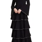 Flared Dresses Dresses Flare Sleeve Dresses Fancy Women Long Flared Sleeves Ruffles Maxi Dresses