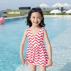high quality beachwear oem girls kids swimwear