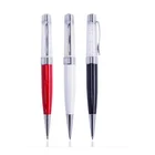 Newest design metal crystal ballpoint pen multifunction usb black ink ball pen with logo