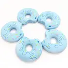 Custom BPA free food grade natural colorful baby loved silicone toy baby teether