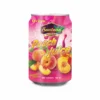 Natural organic peach juice OEM brands beverage in tin can