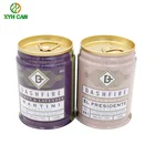 High Quality Small Tin Can Container 100ML Volume Tin Can For Whiskey Spirits