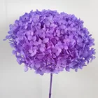 2020 culinan 卸売ピンク紫色のアジサイ hortensias ウェディングブーケリアルタッチアジサイの花