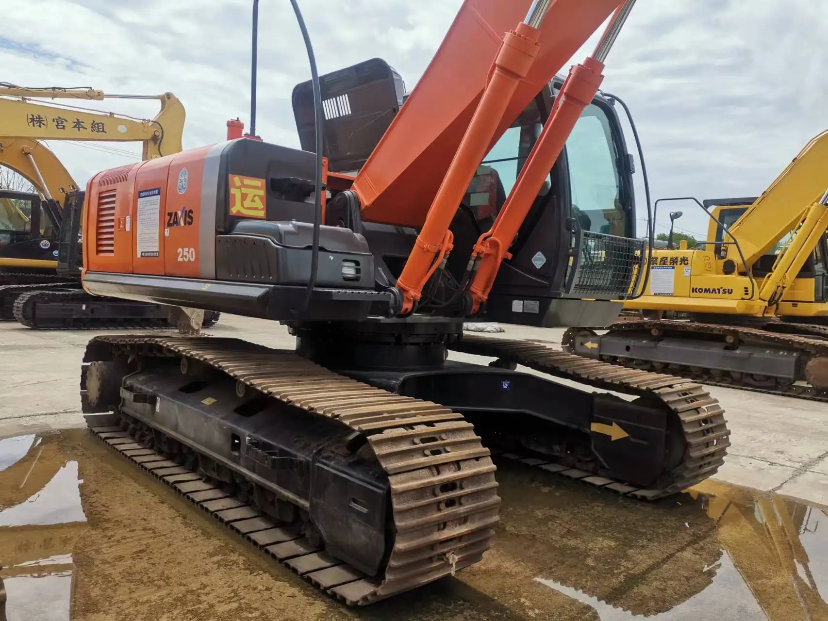 Used Construction Machinery Equipment Hitachi Excavator Zx