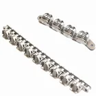 New arrival 08B-1 stainless steel roller chain gripper chain with attachment