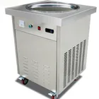 2019 Commercial single flat pan ice cream machine fried ice cream roll machine