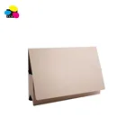 Amazon top seller Buff Manila paper 240GSM Expanding File Folder Half flap Document Wallet