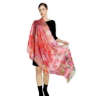 Chinese Pure Silk Scarf Luxury Scarves Foulard De Soie Turque New Design