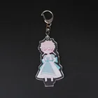 Transparent Clear Acrylic Keychain Charms