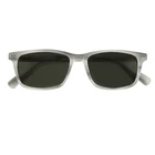 Popular Design Handmade High End Square Fashion Custom Logo Unisex Vintage Acetate Sunglasses