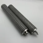 Stainless steel food grade candle filter cartridge, pleated metal mesh filter, polished ss 316 porous filter