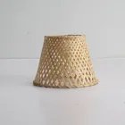 Lamp Base Wood Base Table Lamp Bamboo Weaving Lamp Shade Desk Lighting Wood Base Hotel Table Lamp Led Light Housing